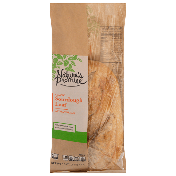 Save on Nature's Promise Bread Classic Sourdough Loaf Order Online Delivery Food Lion