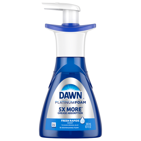 Save on Dawn Ultra Platinum Foam Fresh Rapids Liquid Dish Soap Order