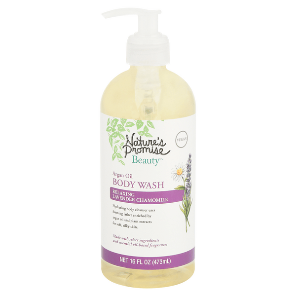 Save on Nature's Promise Beauty Argan Oil Body Wash Relaxing Lavender