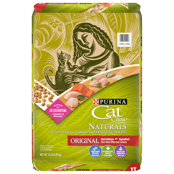 Save on Purina Cat Chow Naturals Original Dry Cat Food Chicken & Salmon