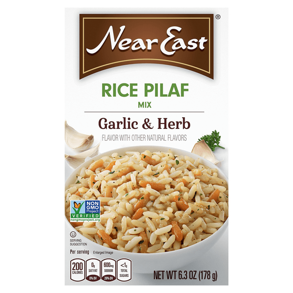 Save on Near East Rice Pilaf Mix Garlic & Herb Order Online Delivery Stop & Shop