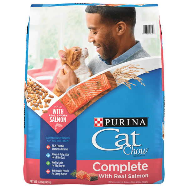 Save on Purina Cat Chow Complete Dry Cat Food Salmon Order Online