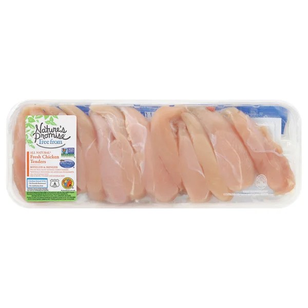 Save on Nature's Promise Chicken Tenders Boneless & Skinless Fresh