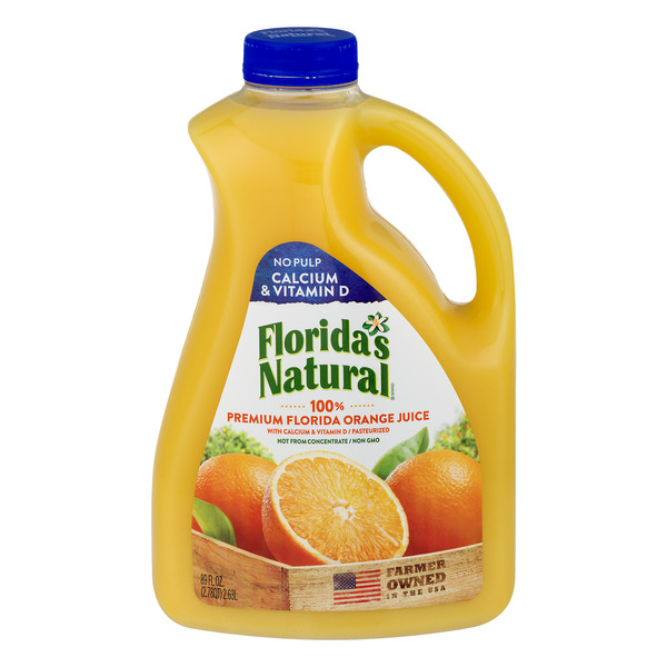 Save on Florida's Natural Premium Orange Juice with Calcium No Pulp
