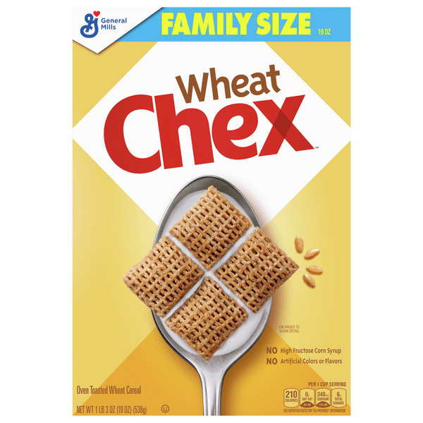 Save on General Mills Wheat Chex Cereal Family Size Order Online
