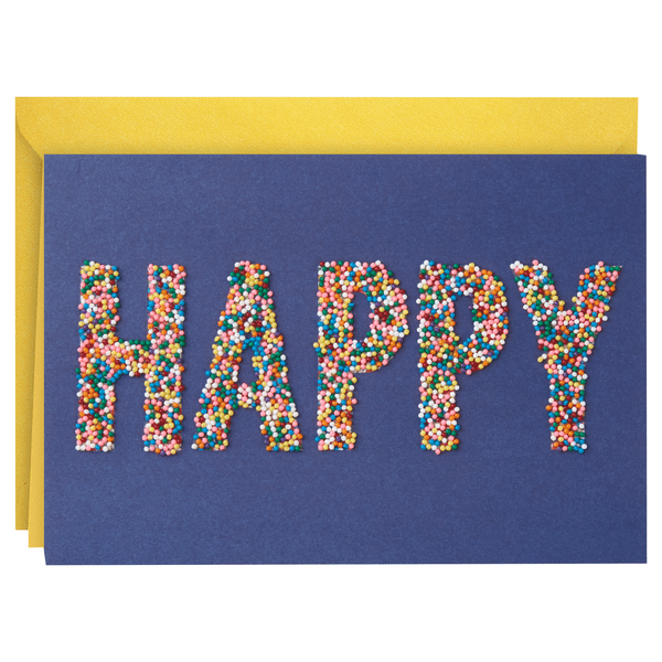 Save on Hallmark Signature Birthday Greeting Card (Happy Sprinkles