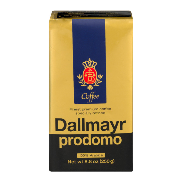Save on Dallmayr Prodomo Premium Medium Roast Ground Coffee Vacuum Pack