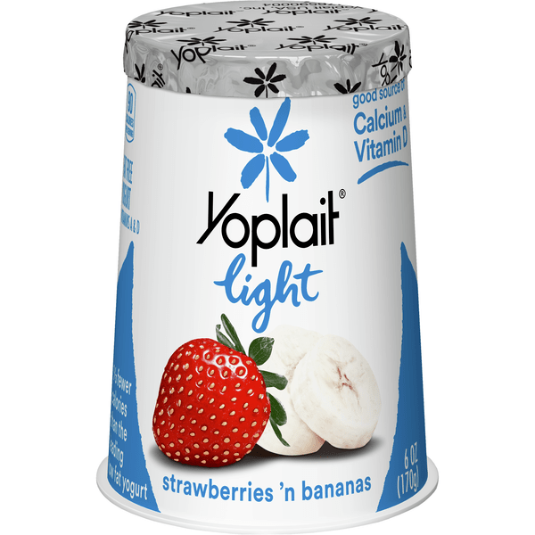 Yoplait Light Strawberry Banana Yogurt Nutrition Facts Shelly Lighting