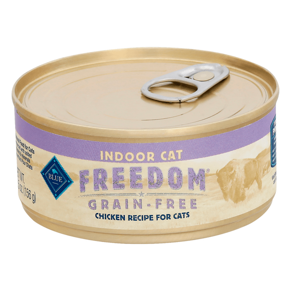 Save on BLUE Freedom Indoor Adult Wet Cat Food Chicken Recipe Grain