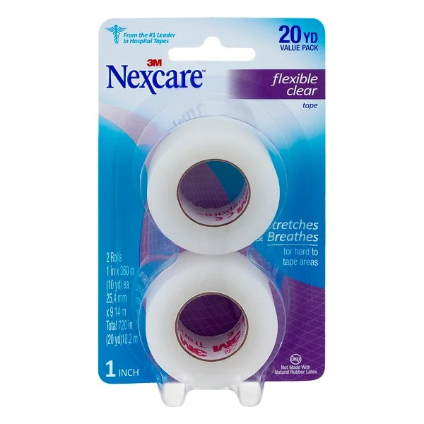 Save on 3M Nexcare Flexible Clear Tape 20 YD Order Online Delivery MARTIN'S