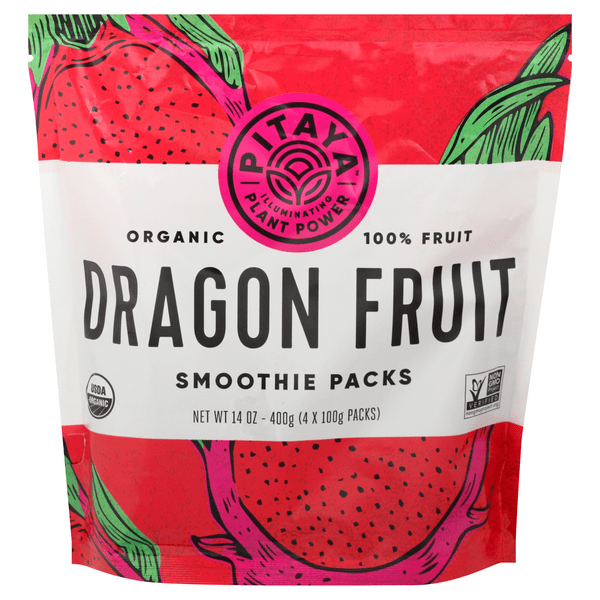 Save on Pitaya Plus Dragon Fruit Smoothie Packs Organic 4 ct Order
