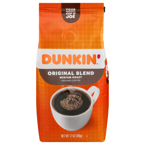 Save on Dunkin' Original Blend Medium Roast Coffee (Ground) Order