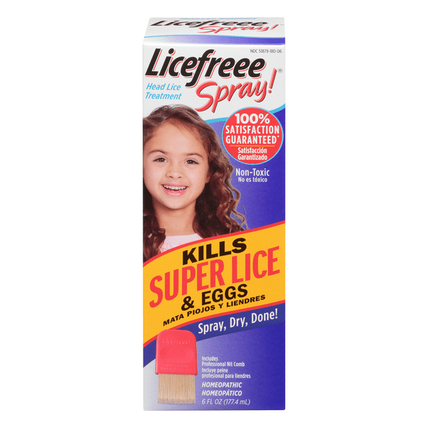 Save on Licefreee Spray! Instant Head Lice Treatment NonToxic Order