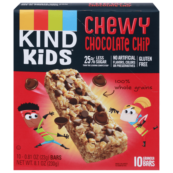 Save on KIND Kids Granola Bars Chewy Chocolate Chip 10 ct Order