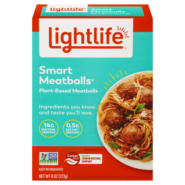 Save on Lightlife Smart Menu PlantBased Meatless Meatballs Order Online Delivery Stop & Shop