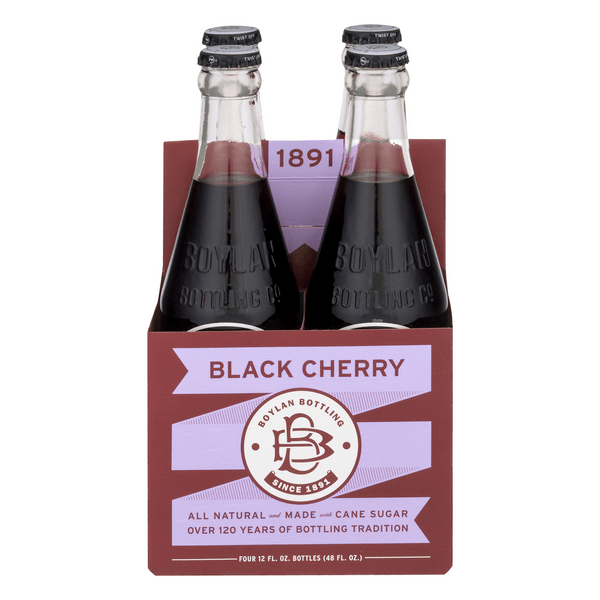 Save on Boylan Black Cherry Soda 4 pk Order Online Delivery Food Lion