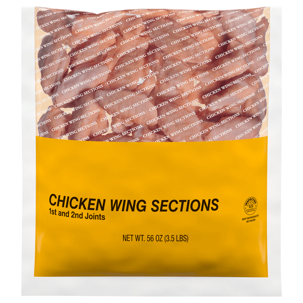 Save on Tyson Chicken Wing Sections 1st & 2nd Joints Uncooked Order