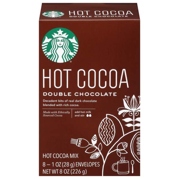Save on Starbucks Hot Cocoa Double Chocolate (Just Add Milk) Order