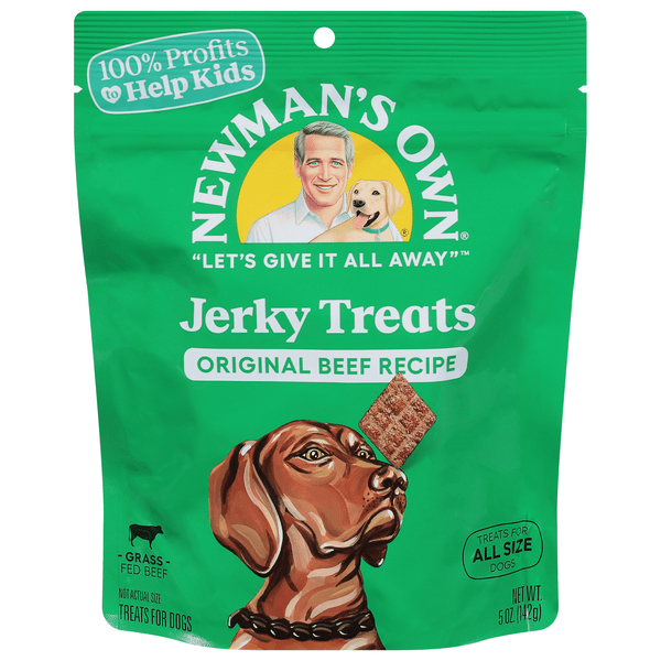 Save on Newman's Own Beef Original Beef Dog Jerky Treats Order Online