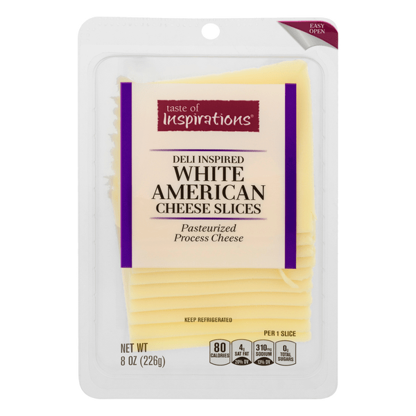 Save on Taste of Inspirations Deli Inspired Cheese White American