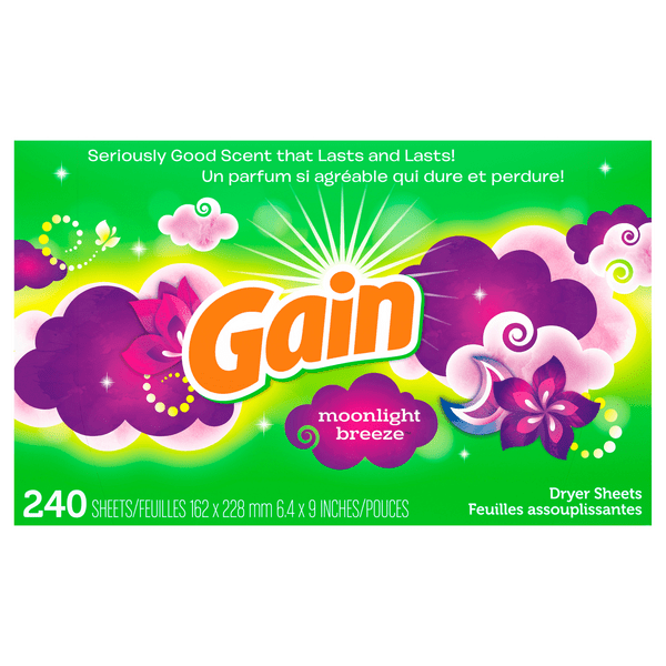 Save on Gain Dryer Sheets Moonlight Breeze Order Online Delivery Giant