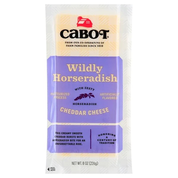 Save on Cabot Cheddar Cheese Horseradish Order Online Delivery Stop & Shop