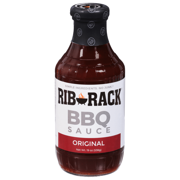 Save on Rib Rack BBQ Sauce Original All Natural Order Online Delivery