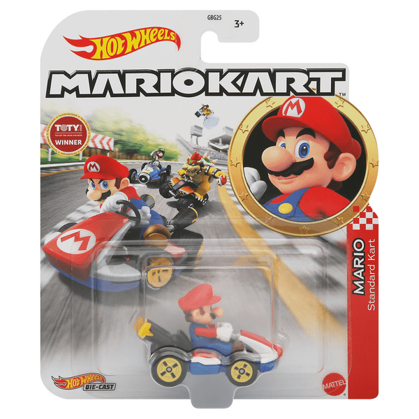 Save on Hot Wheels Mariokart Standard Kart Toy 3+ Order Online Delivery