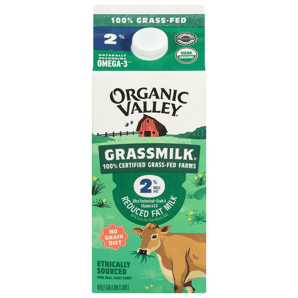 Save on Organic Valley Grassfed 2 Reduced Fat Milk Order Online