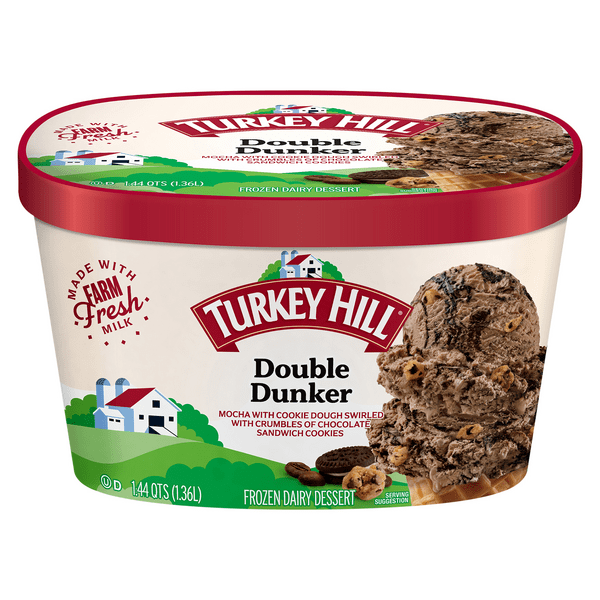 Save on Turkey Hill Frozen Dairy Dessert Double Dunker Order Online