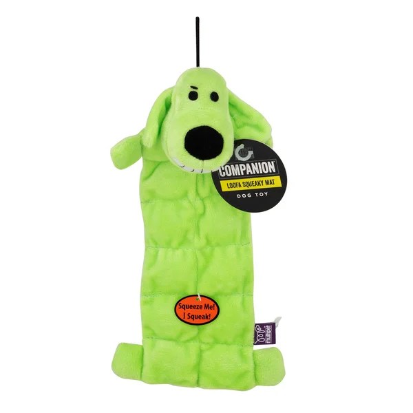 Save on Companion Loofa Squeaky Mat Plush Dog Toy Order Online Delivery