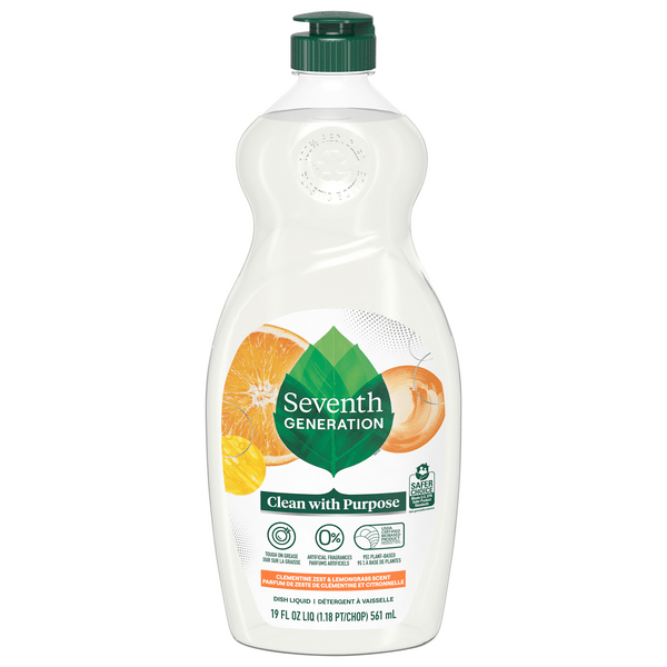 Save on Seventh Generation Powered by Plants Dish Soap Clementine