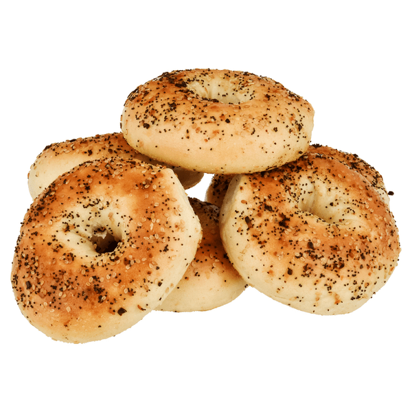 Save on Giant Company Bakery Bagels Everything 6 ct Order Online