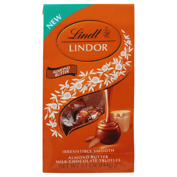 Save on Lindt Lindor Milk Chocolate Truffles Almond Butter Order Online Delivery Giant