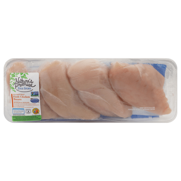 Save on Nature's Promise Chicken Breasts Boneless & Skinless Fresh