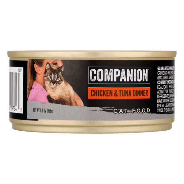 Save on Companion Wet Cat Food Chicken & Tuna Dinner Order Online