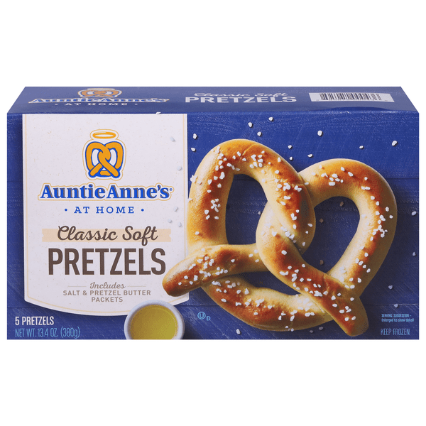 Save on Auntie Anne's Soft Pretzels Classic 5 ct Order Online