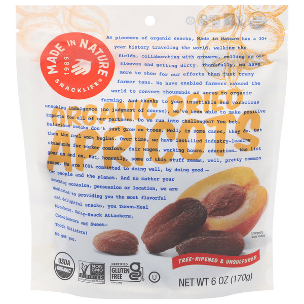 Save on Made in Nature Apricots Dried Organic Order Online Delivery GIANT