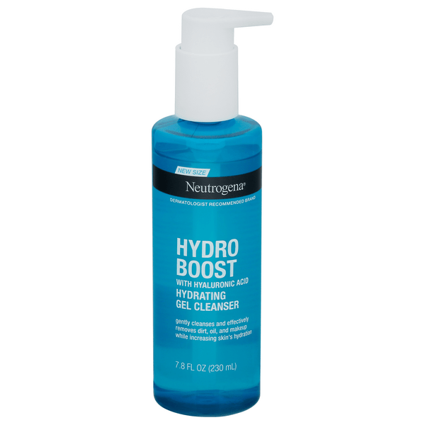 Save on Neutrogena Hydro Boost Gel Cleanser with Hyaluronic Acid Pump