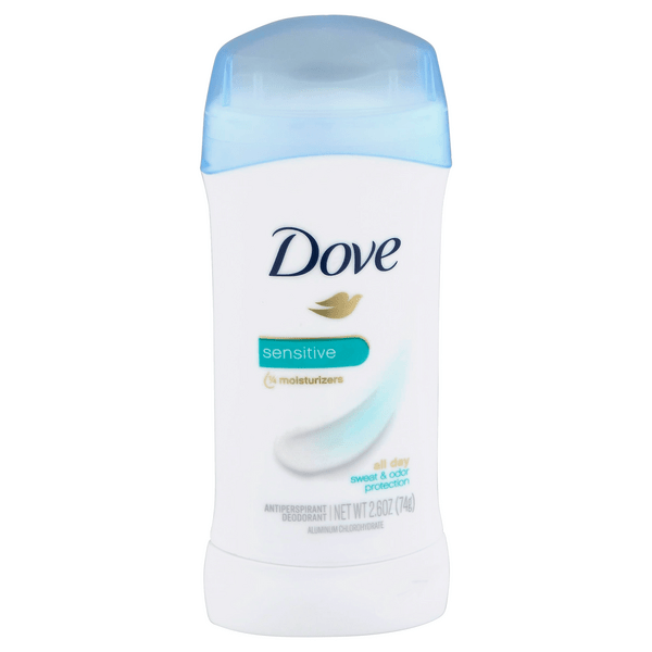 Save on Dove Women's Sensitive Antiperspirant Deodorant Invisible Solid