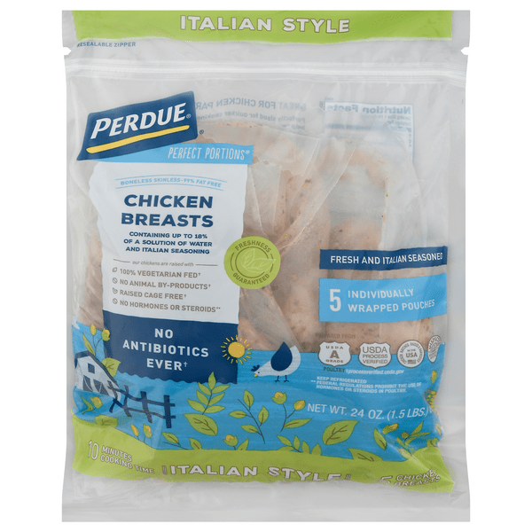 Save on Perdue Perfect Portions Italian Boneless Skinless Chicken