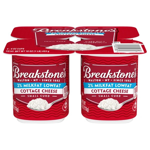 Save on Breakstone's Cottage Cheese Cups Small Curd Low Fat 2 Milkfat