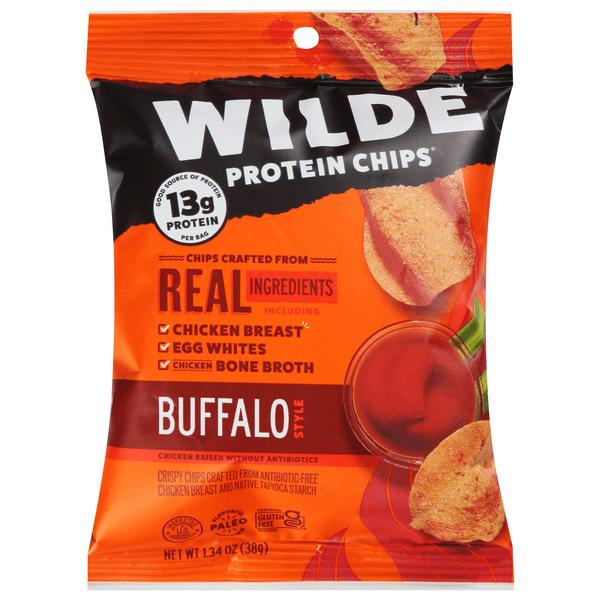 Save on Wilde Protein Chips Buffalo Style Gluten Free Order Online