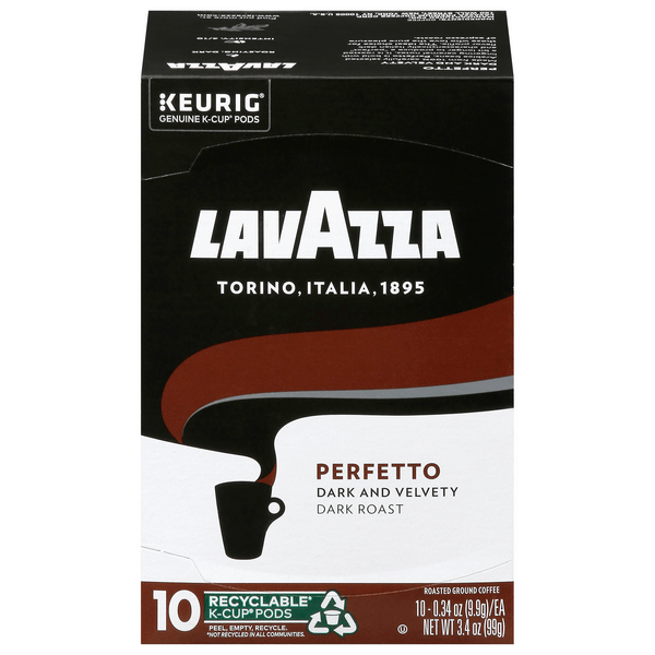 Save on LavAzza Perfetto Espresso Roast Coffee KCups Order Online
