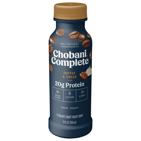 Save on Chobani Complete Low Fat Coffee & Cream Greek Protein Yogurt