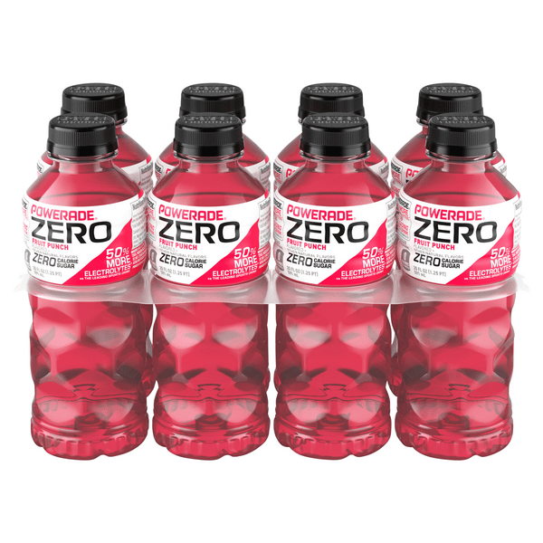 Save on POWERADE Zero Sugar Sports Drink Fruit Punch 8 pk Order