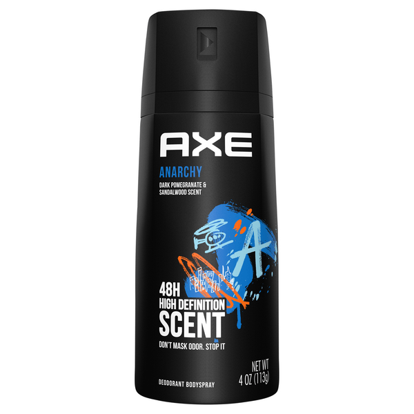 Save on AXE Men's Body Spray Daily Fragrance Anarchy Order Online Delivery Stop & Shop