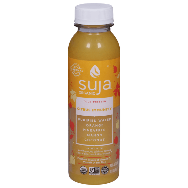 Save on Suja Organic Cold Pressed Citrus Immunity Fruit Juice Drink