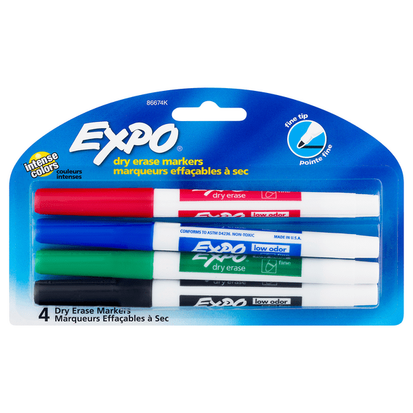 Save on Sanford Expo Dry Erase Markers Fine Tip Intense Colors Order