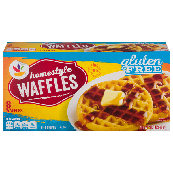 Save on Our Brand Waffles Homestyle Gluten Free 8 ct Order Online Delivery MARTIN'S